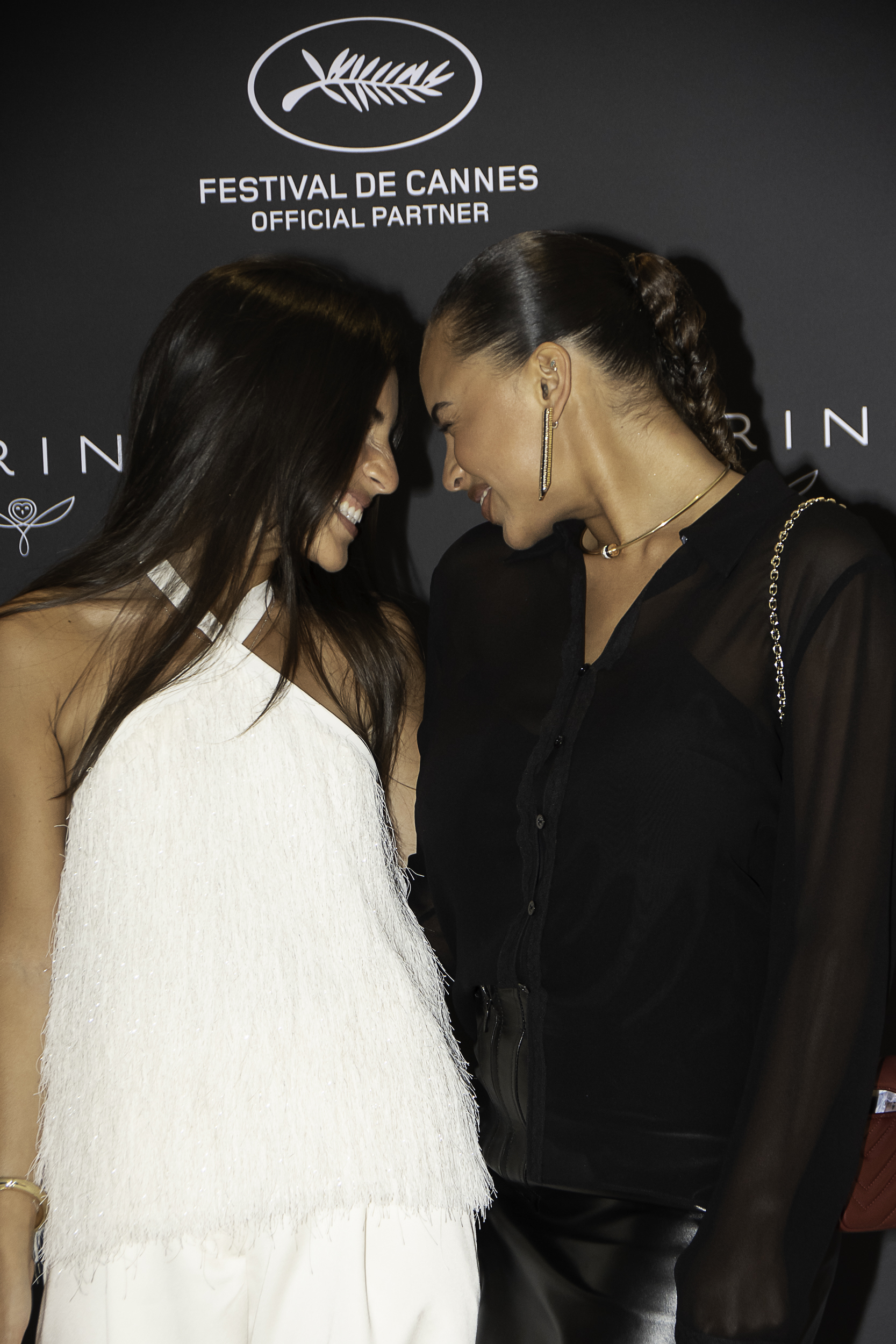— france cannes cinema cannes international film festival 79th cannes international film festival 20 05 2026 kering women in motion photocall paola locatelli and malou khebizi